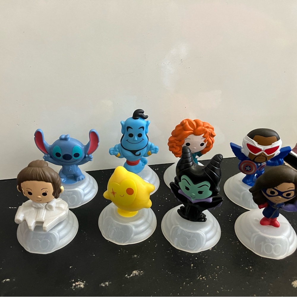 Disney 100 McDonald’s Anniversary character s